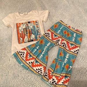 Cactus Bell Bottom Set